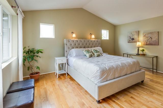 Solid Wood Double Bed