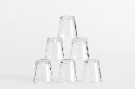 Diamond Design Unbreakable  Transparent Water Glass