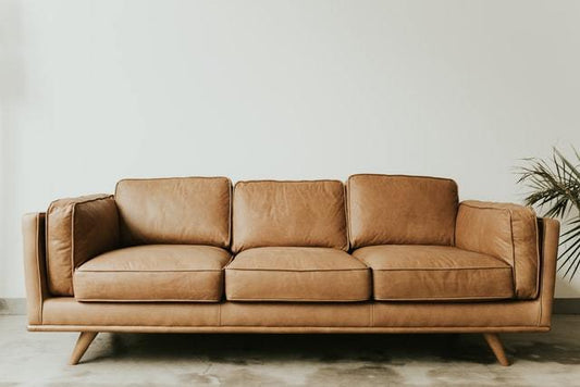 3 Seater Sofa In Sandy Brown Color
